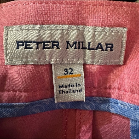 PETER MILLAR Crown Conmfort Men's Pink Shorts. 32 - Picture 5 of 6